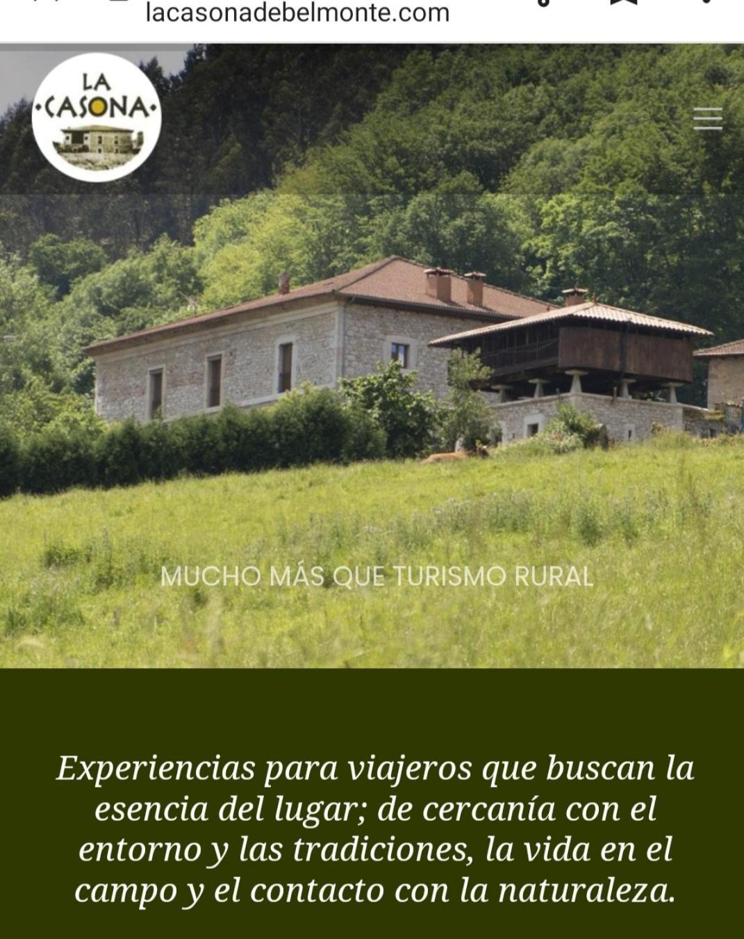 Agroturismo La Casona De Belmonte Ovinana  Eksteriør billede